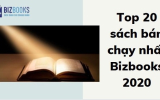 Top 20 sách bán chạy nhất Bizbooks 2020