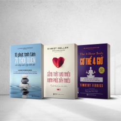 Bộ 3 cuốn sách sức khỏe là vàng - Hạnh phúc không có gì hơn là có một sức khỏe tốt
