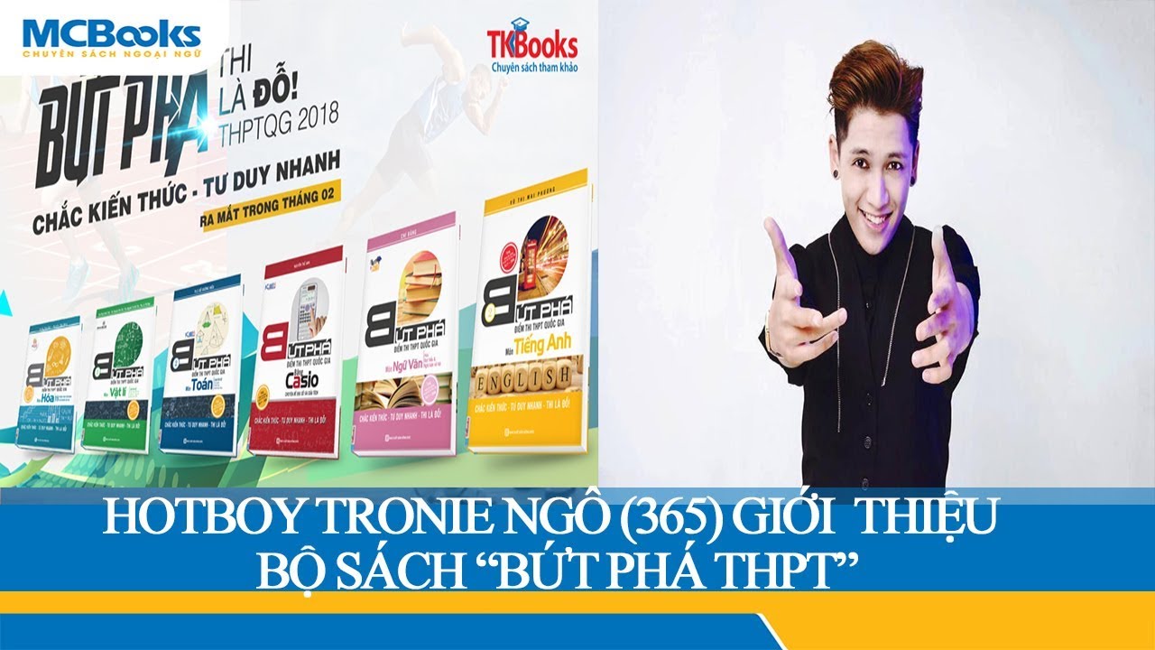 Tronie Ngô (365) Livestream bộ sách “Bứt phá ôn thi THPT”