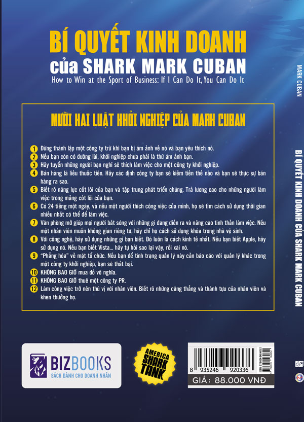 Bí quyết kinh doanh của Shark Mark Cuban 3