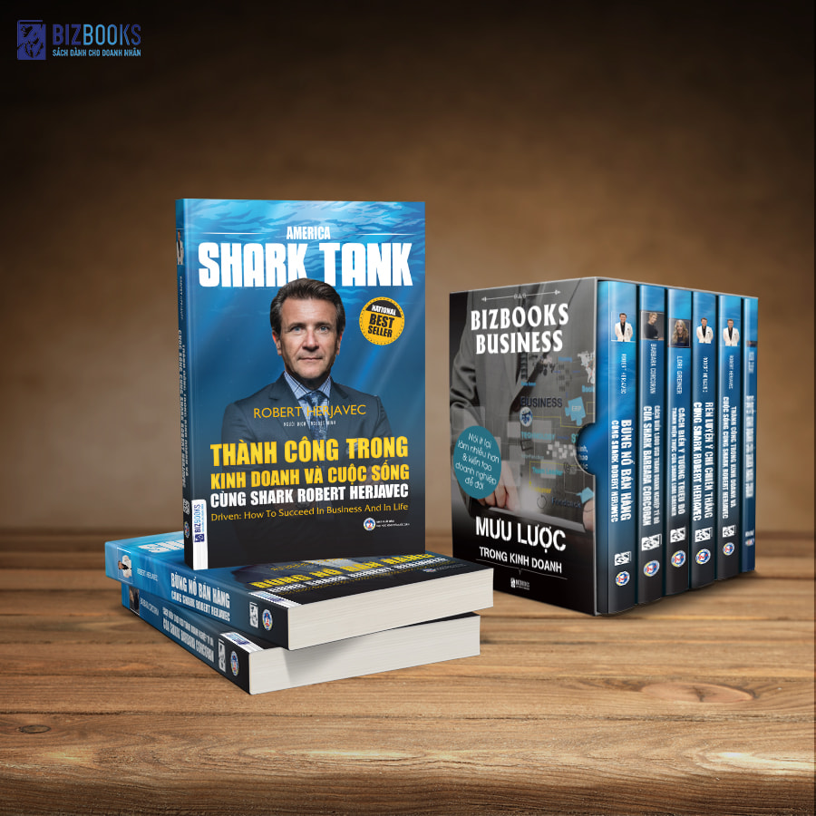 Bộ sách Sharktank: Mưu lược trong kinh doanh (tặng kèm Boxset) 8