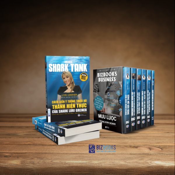 Bộ sách Sharktank: Mưu lược trong kinh doanh (tặng kèm Boxset) 6 