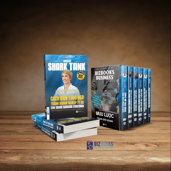 Bộ sách Sharktank: Mưu lược trong kinh doanh (tặng kèm Boxset) 4 