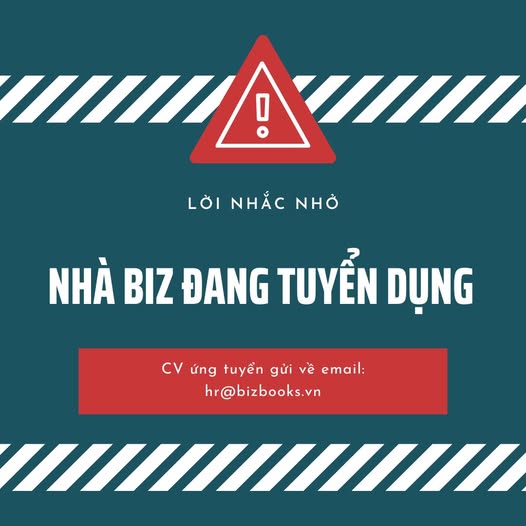 Bizbooks tuyển dụng tháng 02/2025: Livestream Shopee, Tiktok - Content Creator