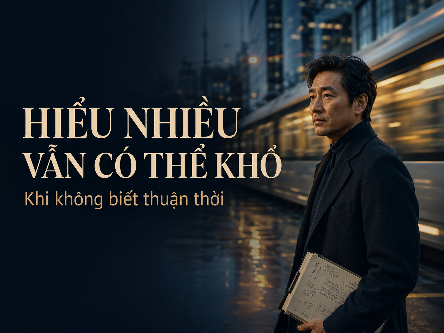 Vì sao người thông minh vẫn khổ? Khi hiểu nhiều nhưng không biết thuận thời