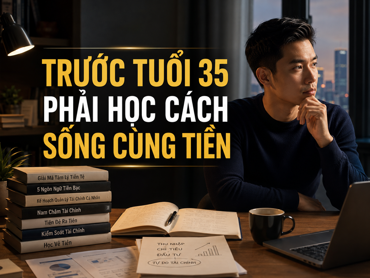Những cuốn sách tài chính đáng đọc trước tuổi 35: khi tiền bạc bắt đầu chạm vào cuộc đời thật