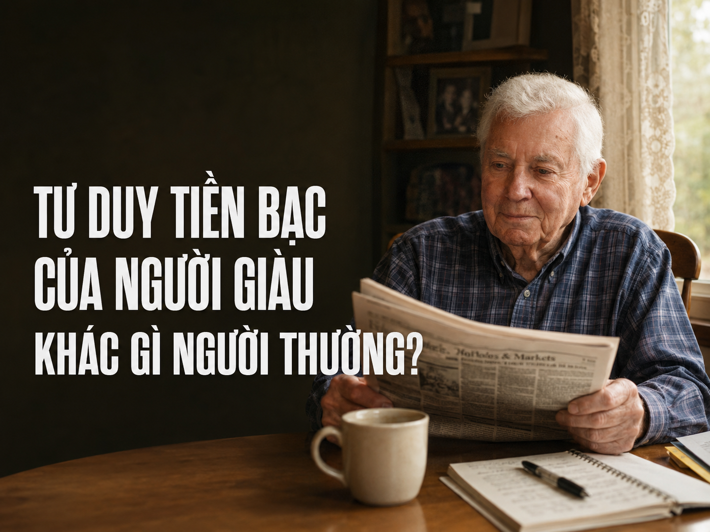 Tư duy tài chính của người giàu khác gì người bình thường?