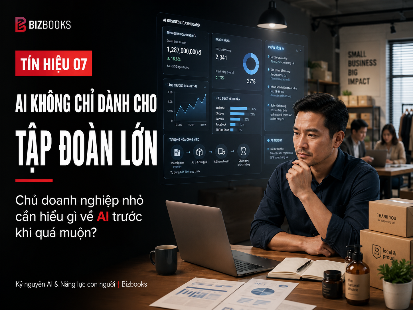 Chủ doanh nghiệp nhỏ cần hiểu gì về AI trước khi quá muộn?