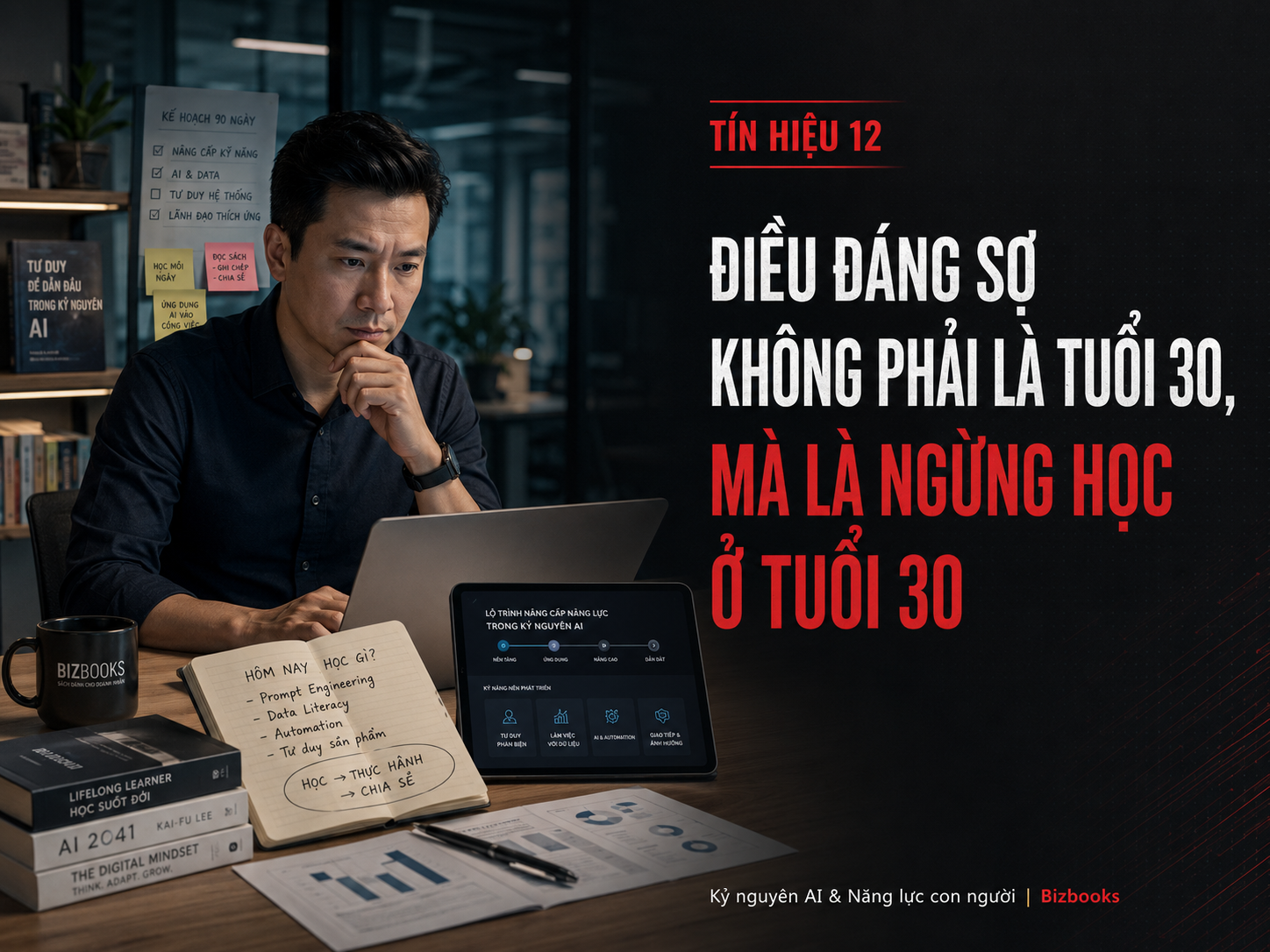 Tín hiệu 12: Nỗi sợ bị bỏ lại của người đi làm tuổi 30+ trong kỷ nguyên AI