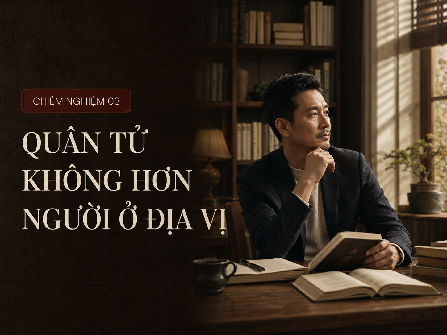 Chiêm nghiệm 03: Quân tử trong tư tưởng Khổng Tử: Không phải địa vị, mà là nhân cách